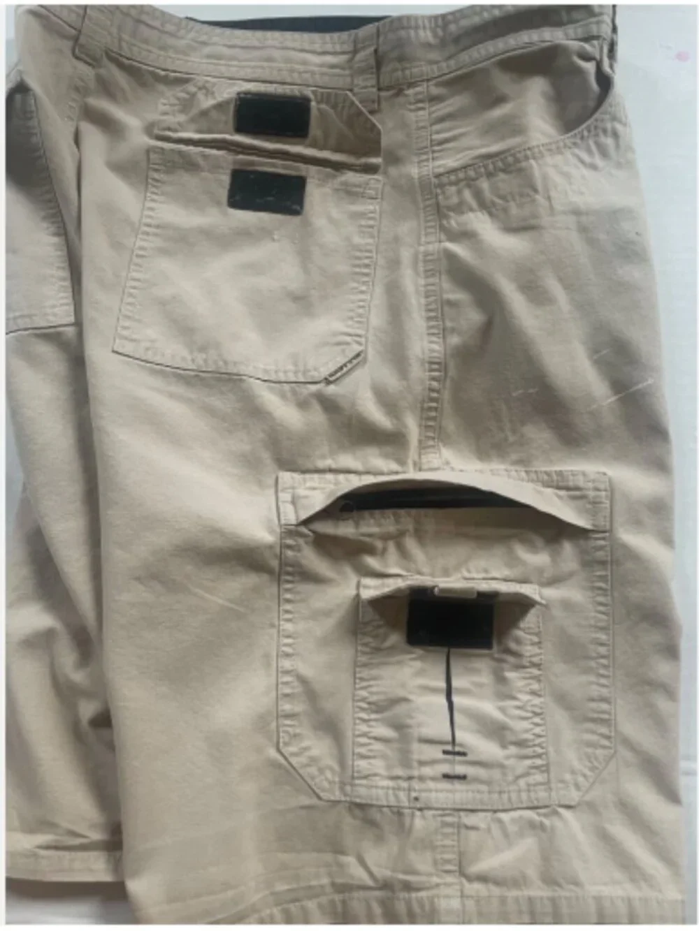 SRE Superior Rafting Experience Khaki Cargo Shorts Men's 30 Utility 8-Pocket